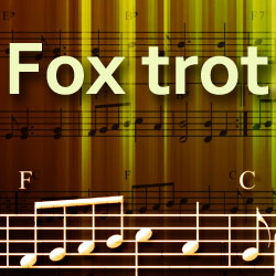 Illustration du style Fox trot